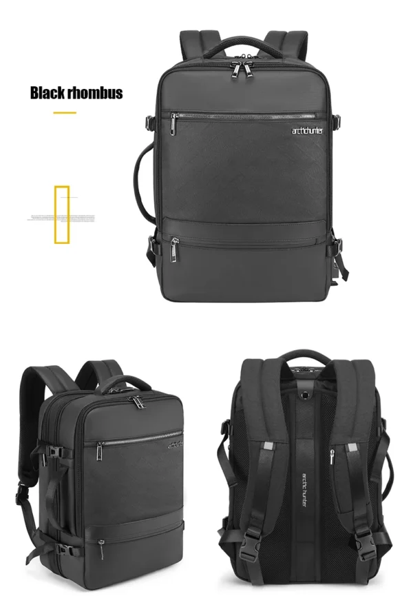 S4255257173ef487dae01c004cbe7a89eo ARCTIC HUNTER Multifunctional Smart Backpack Travel Bag Men's Business Backpack Laptop Travel Backpack Bag with USB Charging Port