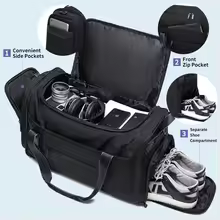 S4c7cb4c1718d4181b2cf7511eb787276Z.jpg_220x220q75.jpg_ Arctic Hunter Outdoor New Travel Bag Large Capacity Luggage Bag Lightweight Waterproof Oversized Men's Storage Shoulder Bag