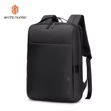 S509078b3c98540d48162c76e6bd74c1fk.jpg_220x220q75.jpg_ Arctic Hunter Business Travel Backpack Large Capacity 15.6-inch Laptop Bag Men's Fashion Waterproof Backpack Commuting Backpack