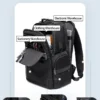 S529c25f7b66944ae9f89ea014eb3cb35n Arctic Hunter 2023 New Fashion Waterproof Laptop Backpack 17 Inch Men's Waterproof Functional Backpack Travel Backpack