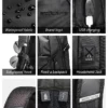 S7d4e33bf499141f39db3e2888668adabB Arctic Hunter 2023 Men's Backpack Large Capacity Business Backpack Backpack Notebook 15.6 Inch Computer Backpack