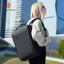 S7fcb5f4722864cadacb93e15396c1d2a1.jpg_220x220q75.jpg_ Arctic Hunter Business Travel Backpack Large Capacity 15.6-inch Laptop Bag Men's Fashion Waterproof Backpack Commuting Backpack