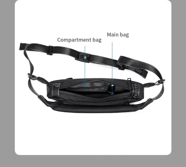 S867c49a8d29d4c148d4dc40934eaff6dv ARCTIC HUNTER New Outdoor Casual Shoulder Bag Men Crossbody Bag Men Lightweight Waterproof Strap Chest Bag Boy Daily Travel Bag