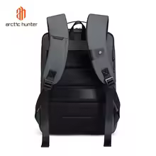 S87baff19b5ce4f61848652529dfb2d53s.jpg_220x220q75.jpg_ Arctic Hunter Business Travel Backpack Large Capacity 15.6-inch Laptop Bag Men's Fashion Waterproof Backpack Commuting Backpack