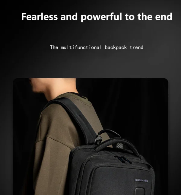 S919406a6ad004f76900080d8685beea54 ARCTIC HUNTER High-end Business Backpack Men Can Expand Large-Capacity Business Travel Computer Bag Waterproof Multi-functional