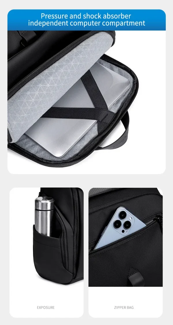S98db558a8b4a422893364aeb0b9db76ay ARCTIC HUNTER NEW Waterproof Business travel Laptop Backpack