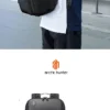 ARCTIC HUNTER Business High Quality Waterproof Men's Bag Backpack with USB Leather Backpack Custom Luxury Laptop B