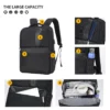 SN2550_5 Aoking Fashion Backpack Laptop Business Backpack SN2550
