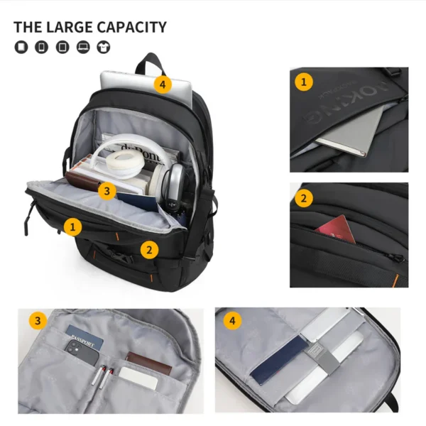 SN2671__05 Aoking Wholesale Casual Business Laptop Backpack SN2671