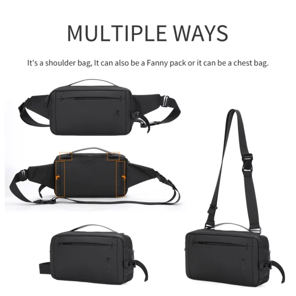 SY4002_4 Aoking Fashion Waterproof Durable Crossbody Sling Bag SY4002