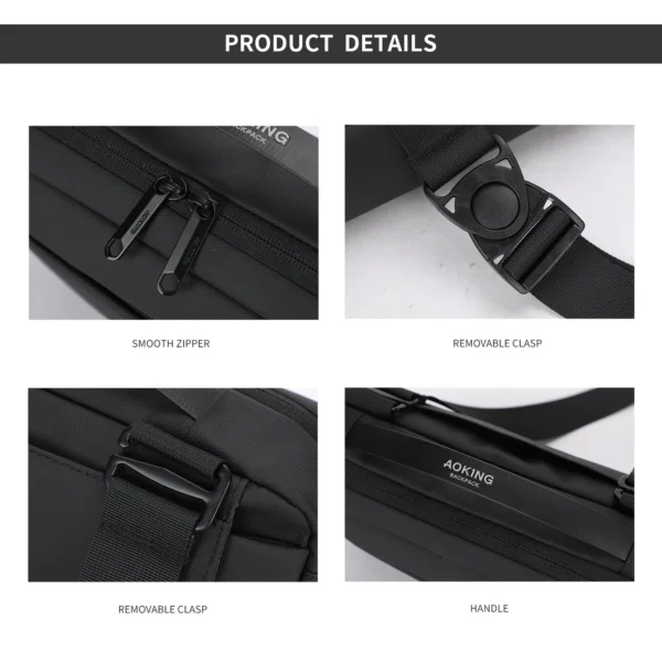 SY4002_9 Aoking Fashion Waterproof Durable Crossbody Sling Bag SY4002