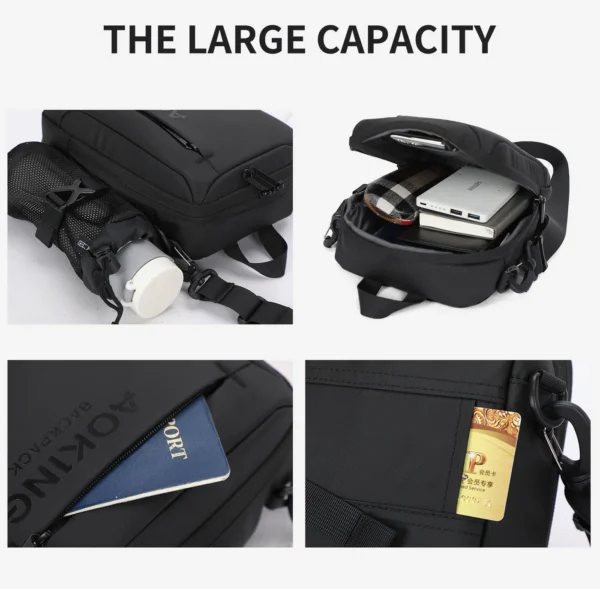SY4003_6 Aoking Fashion Waterproof durable Crossbody Sling Bag SY4003