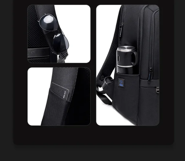 Sa05e248df2234b5d9b1a2f5b5c70db7aB ARCTIC HUNTER High-end Business Backpack Men Can Expand Large-Capacity Business Travel Computer Bag Waterproof Multi-functional