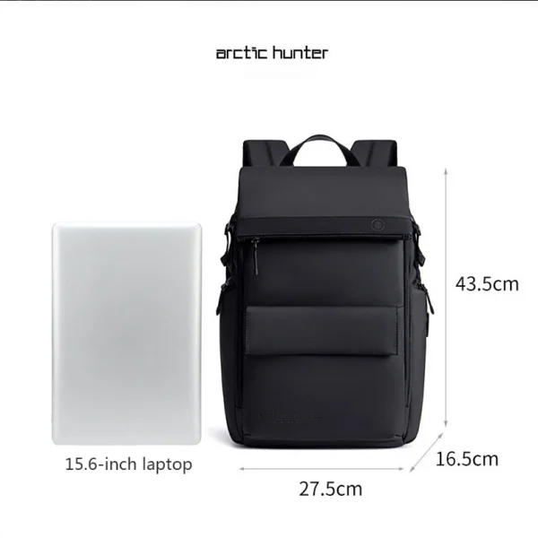 Sa291065c004343018cbf6699e8020bb1R ARCTIC HUNTER New 15.6-inch Laptop Backpack USB Men Business Travel Bag Large Capacity Leisure and Entertainment Youth Backpack