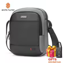 ARCTIC HUNTER 2022Summe European and American Trend Fashion Men's Shoulder Bag Polyester Waterproof Large Capacity Messenger Bag