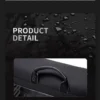 Sb119b72faeb24500a98433769110067dD ARCTIC HUNTER Fashion Shoulder Bag Outdoor Sports Waterproof Shoulder Bag Fashion Casual Crossbody Bag Black New Men's Chest Bag