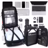 Arctic Hunter 2023 MochilaWaterproof 17.3 Inch 2 in 1 Backpack Bag 60L Large Capacity Carry On Luxury Travel Laptop Backpack Men
