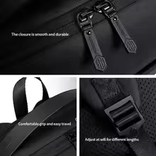 Se43d1cfda73648588f770df73c98a1794.jpg_220x220q75.jpg_ Arctic Hunter Business Travel Backpack Large Capacity 15.6-inch Laptop Bag Men's Fashion Waterproof Backpack Commuting Backpack