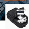 Se5808da2eff04019b53edb0d8d281d97g Arctic Hunter 2023 New Fashion Waterproof Laptop Backpack 17 Inch Men's Waterproof Functional Backpack Travel Backpack