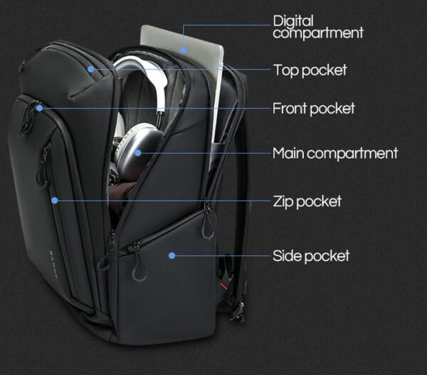 XJ325-_-_06_700x BANGE Professional Photography Bag Backpack Quick Access 15.6" Laptop Waterproof Travel Camera Bag