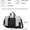 Aoking Large Capacity White Travel Bag Casual Bag XK3045
