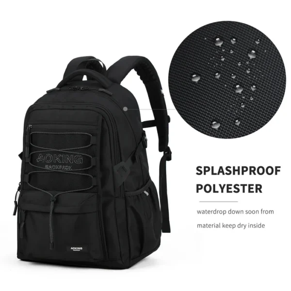 XN2562B_5 Aoking Backpack Casual Backpack Student Bag XN2562B