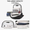 XN58398F_7 Aoking Large Capacity Casual Anti-Theft Backpack Laptop Backpack XN58398F