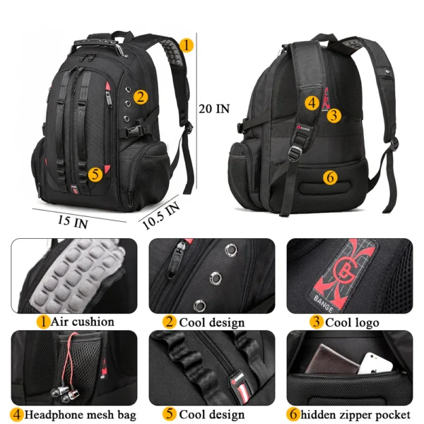 trendyandpracticalTravelLaptopbackpack_1000x Large Laptop Casual Backpack 17 inch Durable XL Heavy Duty Travel Backpack